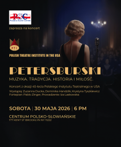 Petersburski – Muzyka. Tradycja. Historia i miłość. – 30 maja 2026, godz. 6:00pm, 177 Kent St